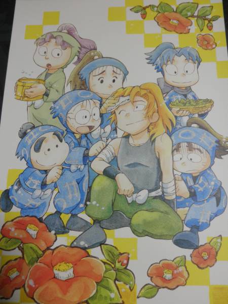 忍たま乱太郎 掛け軸 保健委員会 善法寺伊作 乱太郎 忍たま乱太郎 売買されたオークション情報 Yahooの商品情報をアーカイブ公開 オークファン Aucfan Com