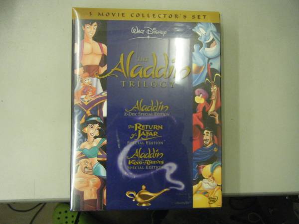 ディズニー アラジン トリロジー ３部作完全box ４枚組dvd ディズニー 売買されたオークション情報 Yahooの商品情報をアーカイブ公開 オークファン Aucfan Com