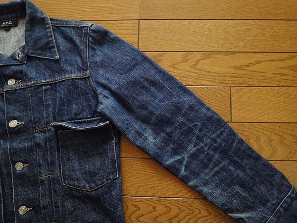 Apc 色落ち ハチノス 2ndタイプ ジージャン デニムジャケット S ジャンパー ブルゾン 売買されたオークション情報 Yahooの商品情報をアーカイブ公開 オークファン Aucfan Com