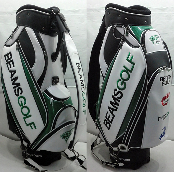 1円 Beams Golf ビームス ツアー キャディバッグ 白 緑 キャディバッグ 売買されたオークション情報 Yahooの商品情報をアーカイブ公開 オークファン Aucfan Com