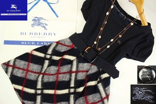 ローラ着 バーバリーブルーレーベル ドッキングワンピース38 ワンピース 売買されたオークション情報 Yahooの商品情報をアーカイブ公開 オークファン Aucfan Com