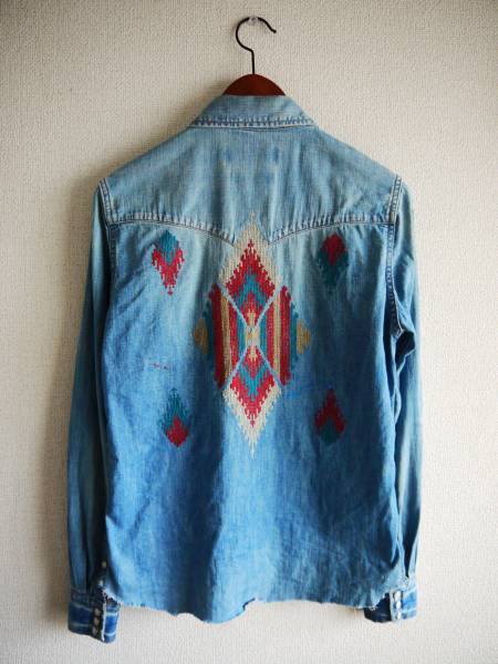 Remi Reliefオルテガ刺繍デニムシャツレミレリーフロンハーマン 男性用 売買されたオークション情報 Yahooの商品情報をアーカイブ公開 オークファン Aucfan Com