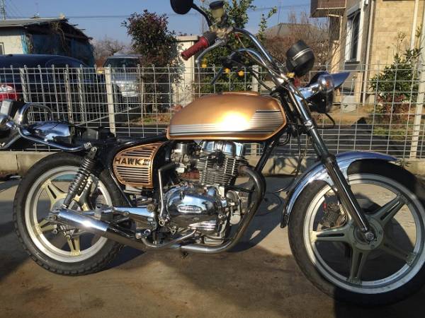 Cb250t ホーク２ 400e G レストア制作途中 Cb400t バブ 126cc 250cc 売買されたオークション情報 Yahooの商品情報をアーカイブ公開 オークファン Aucfan Com