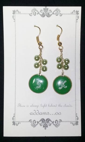 News 加藤シゲアキくん風 ピアス 緑 イヤリング可 ハンドメイドc News 売買されたオークション情報 Yahooの商品情報をアーカイブ公開 オークファン Aucfan Com