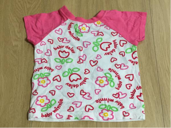 西松屋 ミニーデイジーｔシャツ 80サイズ 90 85 94cm 売買されたオークション情報 Yahooの商品情報をアーカイブ公開 オークファン Aucfan Com