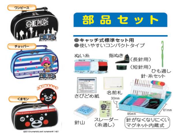 ワンピース チョッパー オリジナル絵柄 裁縫セット の質問一覧