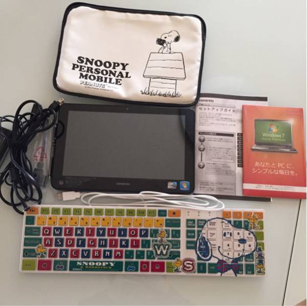 スヌーピーモバイルノートパソコンtw117a4 Usj限定キーボード Windows 売買されたオークション情報 Yahooの商品情報をアーカイブ公開 オークファン Aucfan Com
