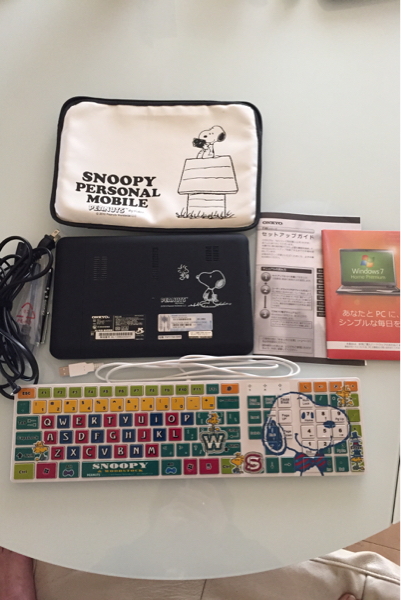 スヌーピーモバイルノートパソコンtw117a4 Usj限定キーボード Windows 売買されたオークション情報 Yahooの商品情報をアーカイブ公開 オークファン Aucfan Com