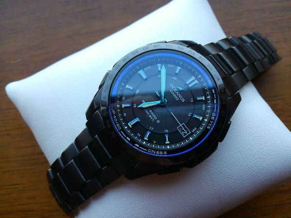 良品オシアナスブラックチタンocw T100tb 1ajf電波ソーラー Oceanus 売買されたオークション情報 Yahooの商品情報をアーカイブ公開 オークファン Aucfan Com