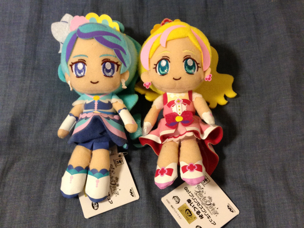 Go プリンセスプリキュア マスコットぬいぐるみ2種 プリキュアシリーズ 売買されたオークション情報 Yahooの商品情報をアーカイブ公開 オークファン Aucfan Com
