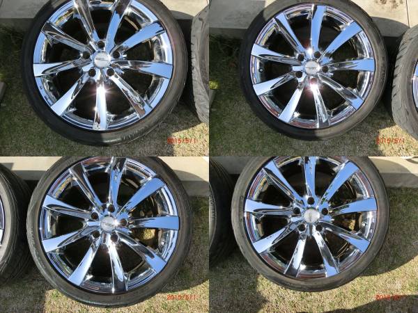 Weds Zea メッキホイール 225 40r18 7 5j 40 ラジアルタイヤ 売買されたオークション情報 Yahooの商品情報をアーカイブ公開 オークファン Aucfan Com