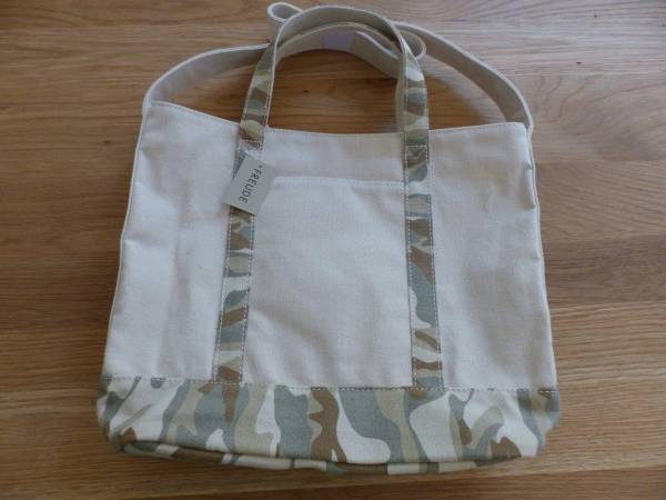 しまむら Llbean風 トートバッグ 迷彩 カモフラ インスタ キャンバス 帆布 売買されたオークション情報 Yahooの商品情報をアーカイブ公開 オークファン Aucfan Com