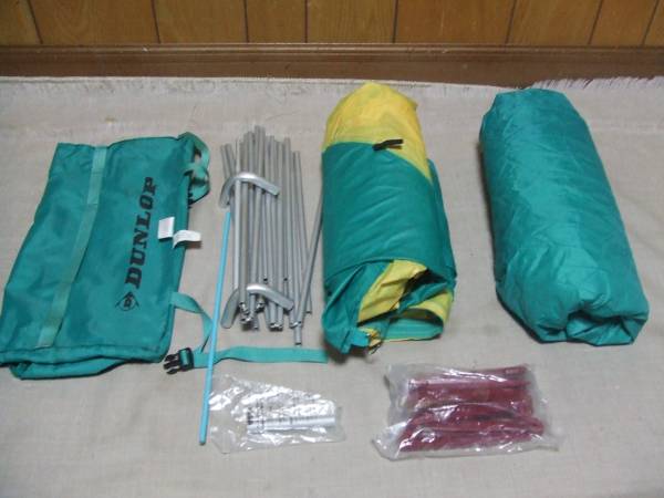 ダンロップ製 ダルセット ツーリングテント R 107 1人用 ツーリング用 売買されたオークション情報 Yahooの商品情報をアーカイブ公開 オークファン Aucfan Com