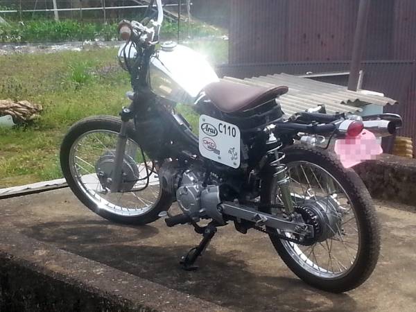 Ja07 スーパーカブ110 C110 カスタム 51cc 125cc 売買されたオークション情報 Yahooの商品情報をアーカイブ公開 オークファン Aucfan Com