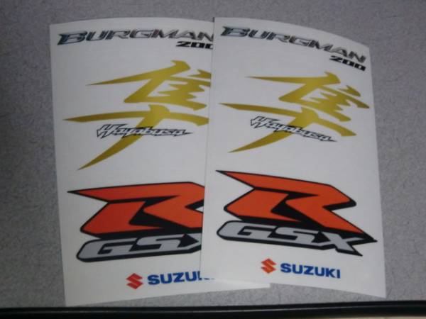 スズキ ロゴステッカー 2枚set Suzuki Gsx R ハヤブサ 隼 ステッカー デカール 売買されたオークション情報 Yahooの商品情報をアーカイブ公開 オークファン Aucfan Com
