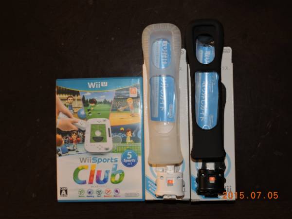 Wii U Wiiスポーツクラブ Wiiモーションプラス2個セット Wii U専用ソフト 売買されたオークション情報 Yahooの商品情報をアーカイブ公開 オークファン Aucfan Com