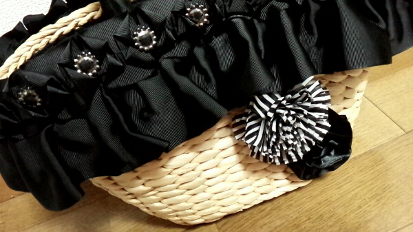 Cherry Ann チェリーアン かご カゴ バッグ 黒 ビジュー 仁香 バスケット 籐かご 売買されたオークション情報 Yahooの商品情報をアーカイブ公開 オークファン Aucfan Com