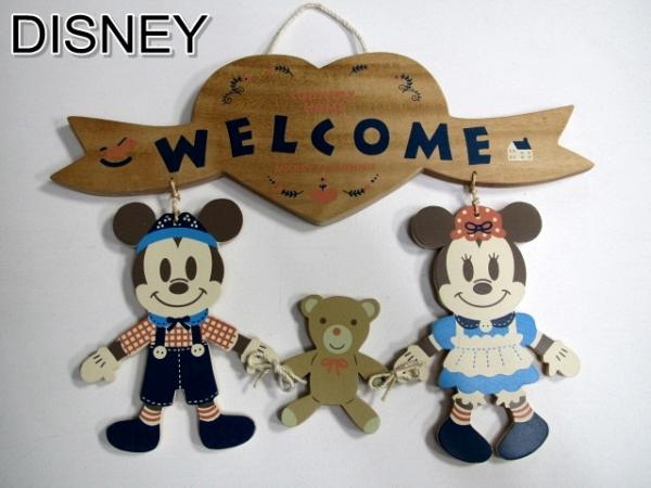 Disney ディズニー 木製ルームプレート ミッキー ミニー ウェルカムボード 売買されたオークション情報 Yahooの商品情報をアーカイブ公開 オークファン Aucfan Com