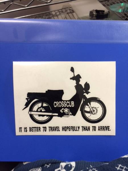 ハンターカブ ステッカーシール エンブレム クロスカブ その他 売買されたオークション情報 Yahooの商品情報をアーカイブ公開 オークファン Aucfan Com