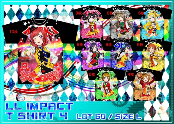 ラブライブ インパクト Tシャツ サニーデイソング 東條 希 コミック アニメグッズ 売買されたオークション情報 Yahooの商品情報をアーカイブ公開 オークファン Aucfan Com