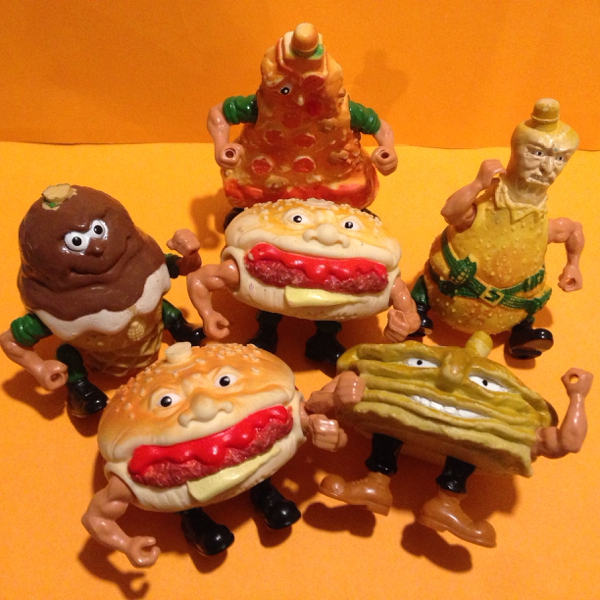 Food Fighters フードファイター マテル 6個set フィギュア 80s 女性用 売買されたオークション情報 Yahooの商品情報をアーカイブ公開 オークファン Aucfan Com