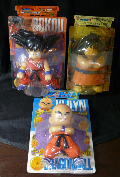 ドラゴンボール Dxソフビフィギュア 孫悟空 クリリン やじろべえ 孫悟空 売買されたオークション情報 Yahooの商品情報をアーカイブ公開 オークファン Aucfan Com