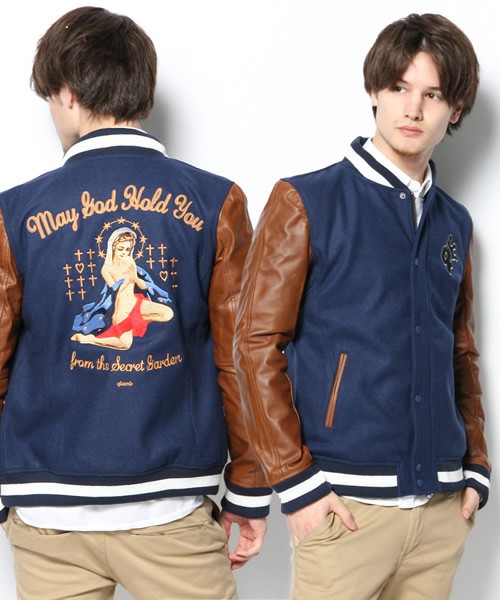 生じる に対処する 宅配便 Glamb スカジャン K Park Jp