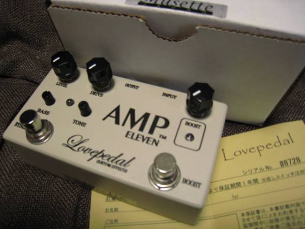 入手困難 Lovepedal Amp Eleven Bone 2ch極上over Drive オーバードライブ 売買されたオークション情報 Yahooの商品情報をアーカイブ公開 オークファン Aucfan Com