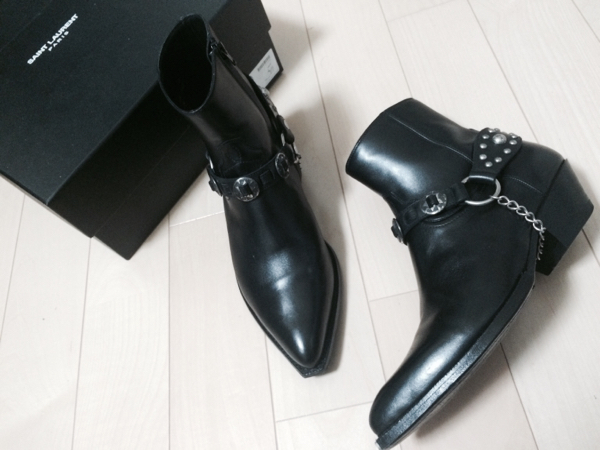 Saint Laurent Paris サンローランパリ コンチョ リングブーツ41 その他 売買されたオークション情報 Yahooの商品情報をアーカイブ公開 オークファン Aucfan Com