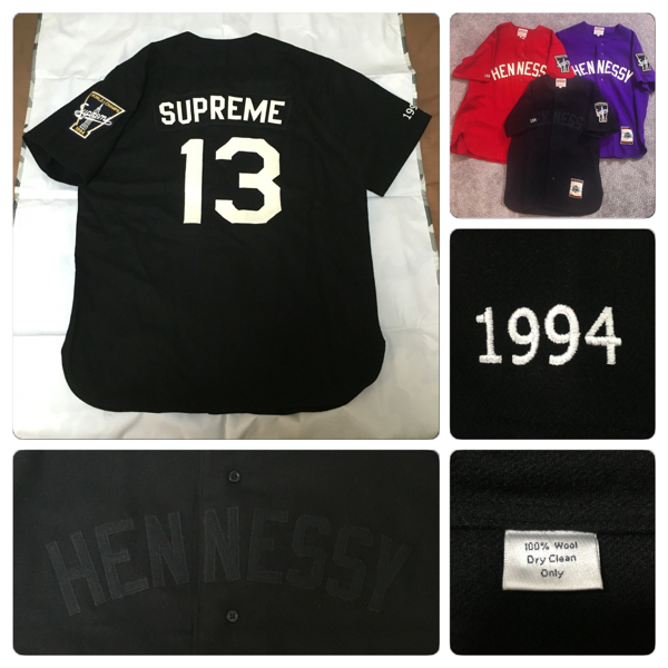 hennessy baseball jersey