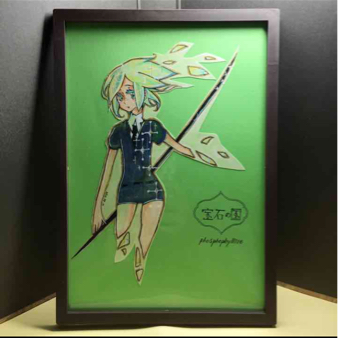 宝石の国 フォスフォフィライト 手描きイラスト B6 手描きイラスト 売買されたオークション情報 Yahooの商品情報をアーカイブ公開 オークファン Aucfan Com