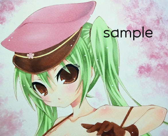 同人手描きイラスト 初音ミク 千本桜 ボーカロイド 手描きイラスト 売買されたオークション情報 Yahooの商品情報をアーカイブ公開 オークファン Aucfan Com