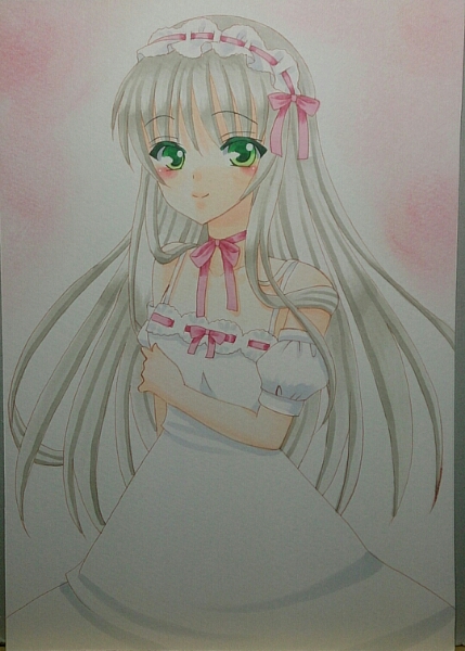 手描きイラスト 白ワンピ女の子 オリジナル 手描きイラスト 売買されたオークション情報 Yahooの商品情報をアーカイブ公開 オークファン Aucfan Com