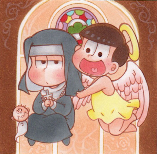 手描きイラスト おそ松さん 宗教松 数字松 一松 十四松 手描きイラスト 売買されたオークション情報 Yahooの商品情報をアーカイブ公開 オークファン Aucfan Com