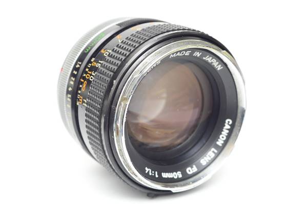 銘玉 初期銀枠 Canon Fd 50mm F1 4 大口径 キヤノン キヤノン 売買されたオークション情報 Yahooの商品情報をアーカイブ公開 オークファン Aucfan Com