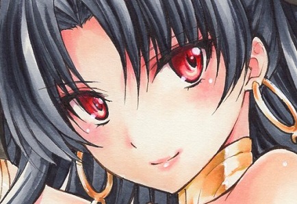 手描きイラスト Fate Grand Order イシュタル Fgo 遠坂凛 同人 直筆 ａ４ イラストボード 手描きイラスト 売買されたオークション情報 Yahooの商品情報をアーカイブ公開 オークファン Aucfan Com