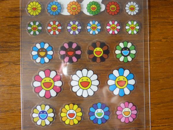 村上隆 フラワーステッカー シール 五百羅漢図展 ゆず コミック アニメーション 売買されたオークション情報 Yahooの商品情報をアーカイブ公開 オークファン Aucfan Com