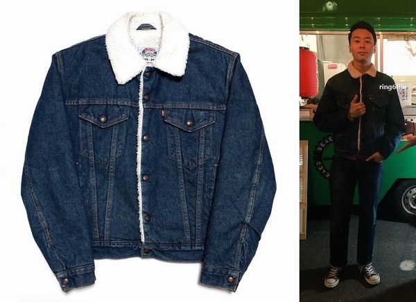 Suchmos サチモス Yonce 愛用 90s 米国製 ビンテージ Levis リーバイス デニム ボアジャケット Gジャン ハンドポケット付き サイズ 38 ジージャン 売買されたオークション情報 Yahooの商品情報をアーカイブ公開 オークファン Aucfan Com