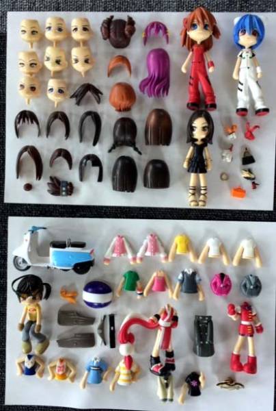 Gsiクレオス ピンキーストリート パーツ ジャンク ラビットスクーター エヴァ アスカ レイ フィギュア 売買されたオークション情報 Yahooの商品情報をアーカイブ公開 オークファン Aucfan Com