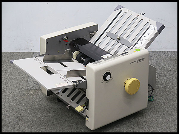 Silver Reed 自動紙折り機 Oruman オルマン Ma330 A3対応 シルバー精工 紙折機 チラシ Dm 封入 製本作業 折るマン その他 売買されたオークション情報 Yahooの商品情報をアーカイブ公開 オークファン Aucfan Com