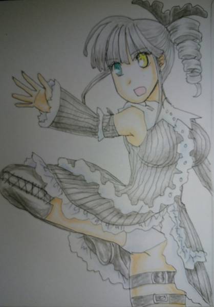 自作イラスト スクールガールストライカーズ 灰島華賀利 手描きイラスト 売買されたオークション情報 Yahooの商品情報をアーカイブ公開 オークファン Aucfan Com