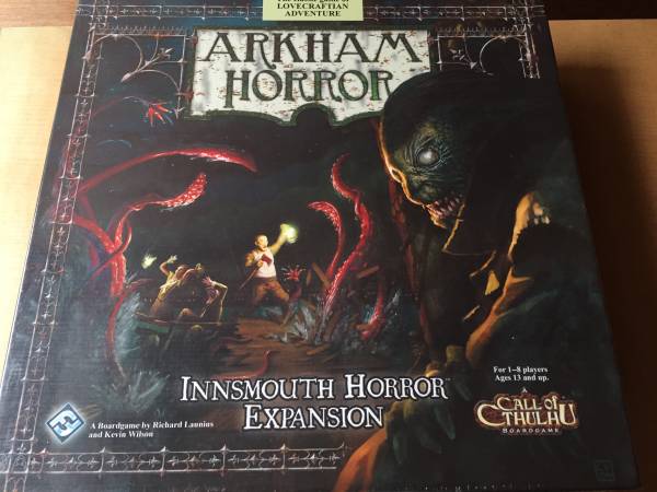 ボードゲーム アーカムホラー拡張セット インスマスホラー 日本語ルール解説書 和訳シール付 クトゥルフの叫び声 未プレイ品 その他 売買されたオークション情報 Yahooの商品情報をアーカイブ公開 オークファン Aucfan Com