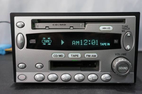 78a90 000 整備済 スズキ純正 Cd Md カセットデッキ Cd Mdプレイヤー 売買されたオークション情報 Yahooの商品情報をアーカイブ公開 オークファン Aucfan Com