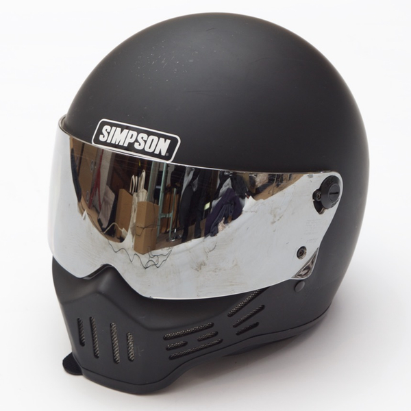 Simpson シンプソン M30 復刻 マットブラック 59cm ミラーシールド ヘルメット Norix Lサイズ 売買されたオークション情報 Yahooの商品情報をアーカイブ公開 オークファン Aucfan Com