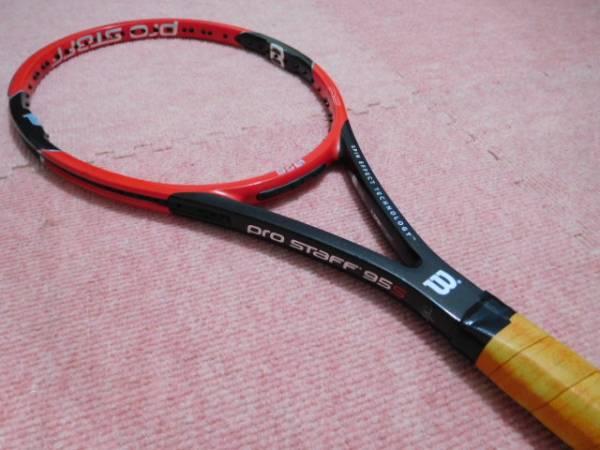 ｗilson Prostaff 95s ウィルソン プロスタッフ 95s 16 15 赤黒モデル スピン ウィルソン 売買されたオークション情報 Yahooの商品情報をアーカイブ公開 オークファン Aucfan Com