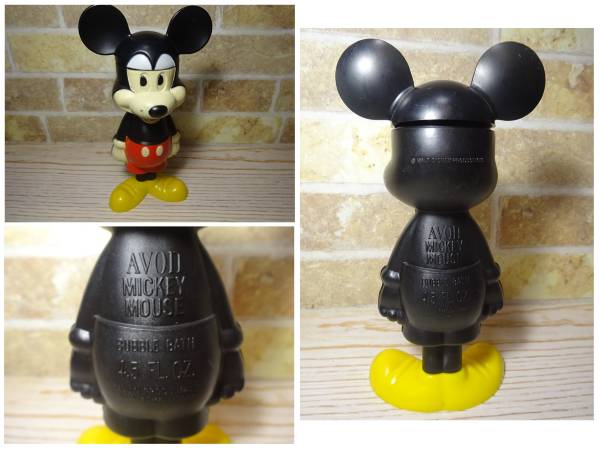 U S A製ヴィンテージ ミッキーマウスシャンプーボトル ハワイアンティークショップ購入 中身は空 ソフビ 売買されたオークション情報 Yahooの商品情報をアーカイブ公開 オークファン Aucfan Com