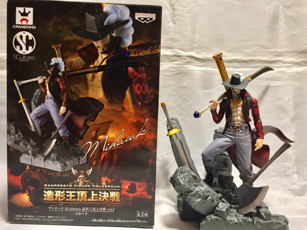 造形王 頂上決戦 ミホーク Scultures 造形王頂上決戦 Vol 2 鷹の目 Mihauek 王下七武海 バンプレスト 国内正規品 その他 売買されたオークション情報 Yahooの商品情報をアーカイブ公開 オークファン Aucfan Com