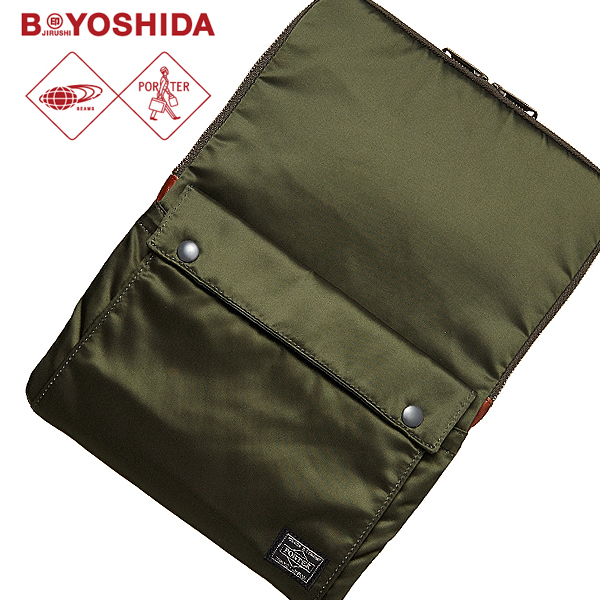 ポーター Pcケース 13インチmacbook対応 Porter B印 Yoshida 別注 J H 価19 980円 クラッチバッグ カーキ ブリーフケース 書類かばん 売買されたオークション情報 Yahooの商品情報をアーカイブ公開 オークファン Aucfan Com