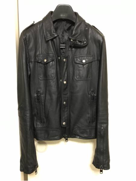 Lzip レザー ジャケット ライダース Tシャツ デニム Stud Homme Dude9 Dior Homme Mサイズ 売買されたオークション情報 Yahooの商品情報をアーカイブ公開 オークファン Aucfan Com