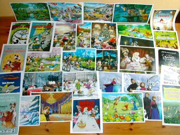 ディズニー Disney 読売新聞 額絵シリーズ 38枚セット キャラクターアートコレクション ディズニー 売買されたオークション情報 Yahooの商品情報をアーカイブ公開 オークファン Aucfan Com